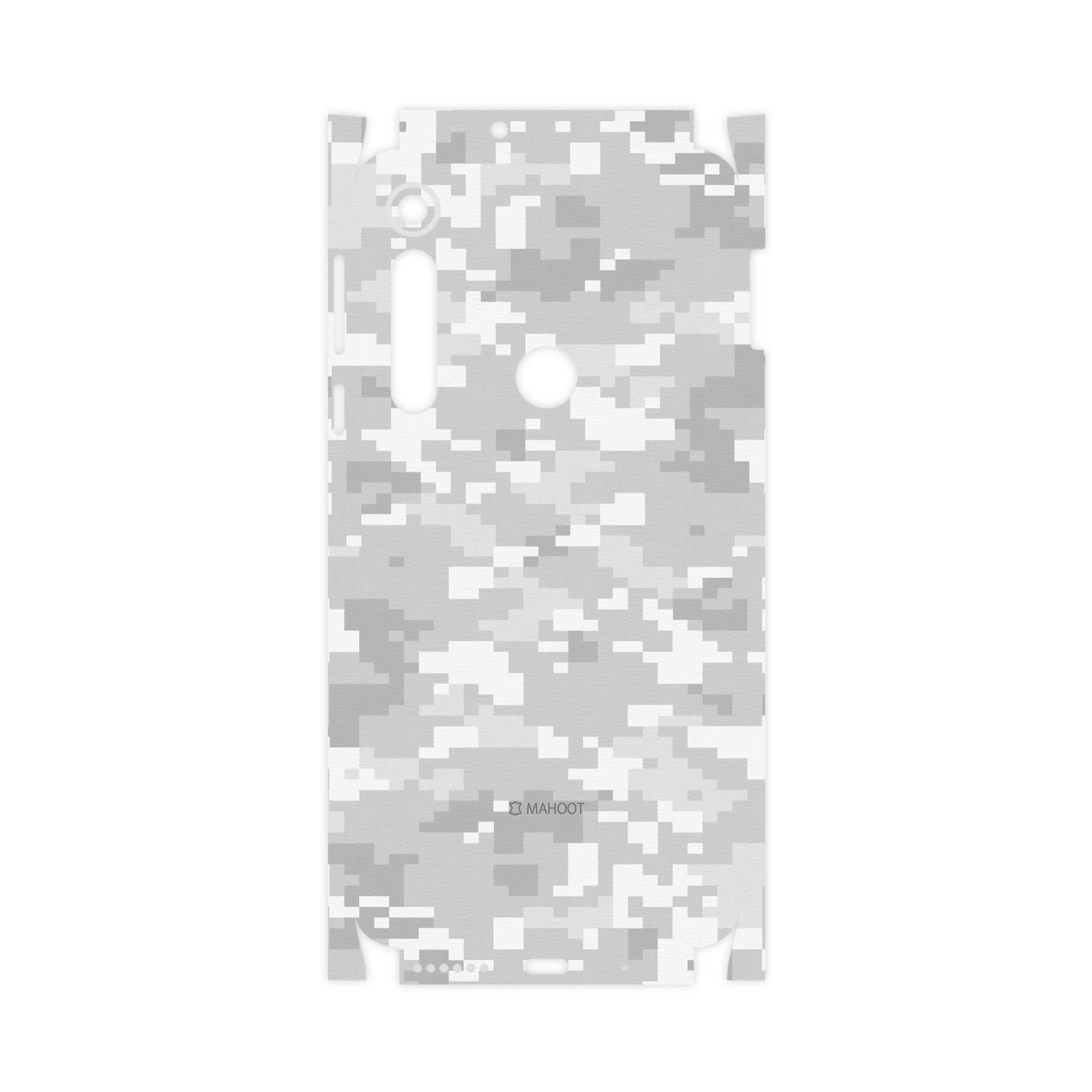 برچسب پوششی ماهوت مدل Army-Snow-Pixel-FullSkin مناسب برای گوشی موبایل موتورولا One Macro