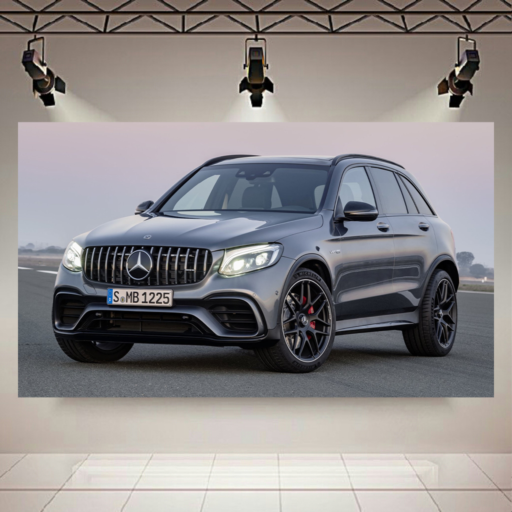 تابلو شاسی طرح ماشین مدل مرسدس بنز AMG GLC 63s کد AR6300