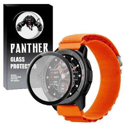 بند پنتر مدل LOOP ALPINE مناسب برای ساعت هوشمند میبرو A1 به همراه محافظ صفحه نمایش