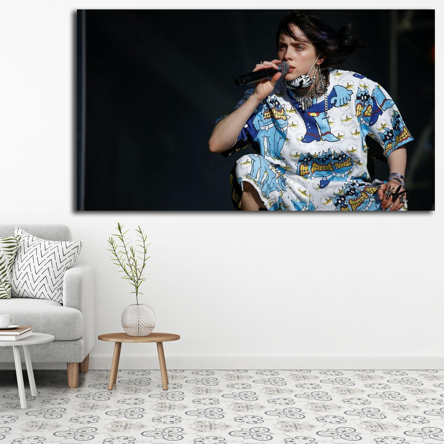 تابلو شاسی طرح بیلی ایلیش کد 9152