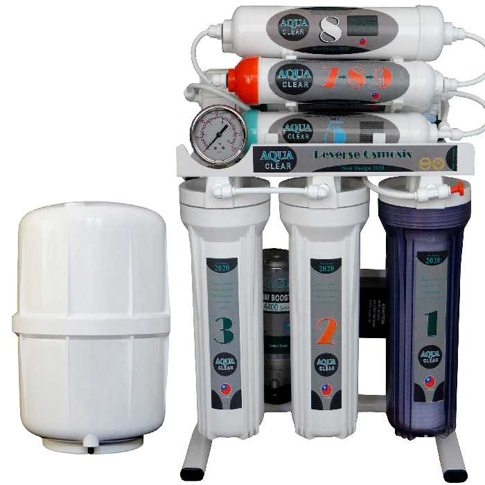 دستگاه تصفیه کننده آب آکوآ کلیر مدل AFQ9 به همراه کیت نشتی گیر