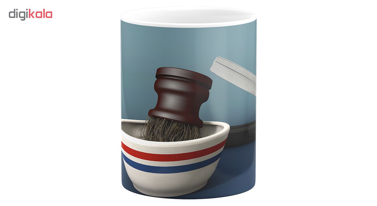 ماگ طرح آرایشگری کد 1105408820