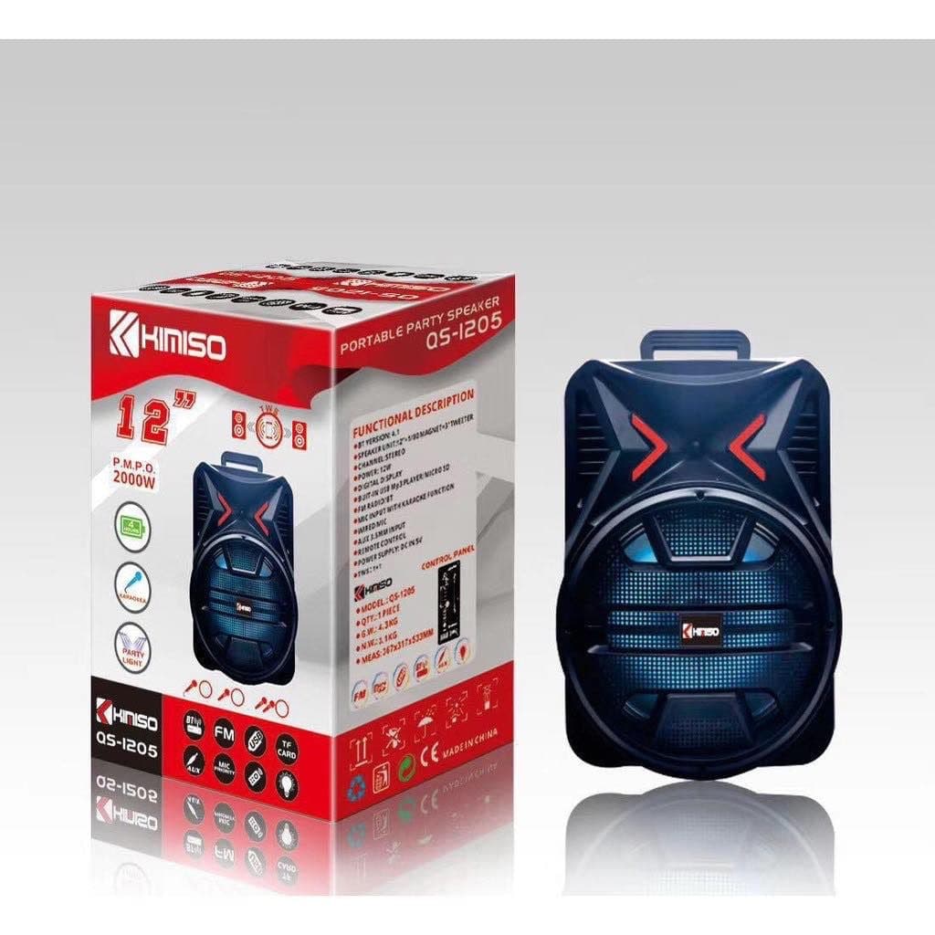 اسپیکر شارژی KIMISO 1205 - یاسین کامپیوتر