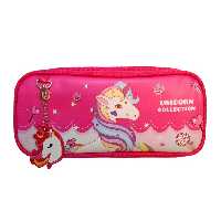 جامدادی دو زیپ مدل Y-8802 طرح یونیکورن