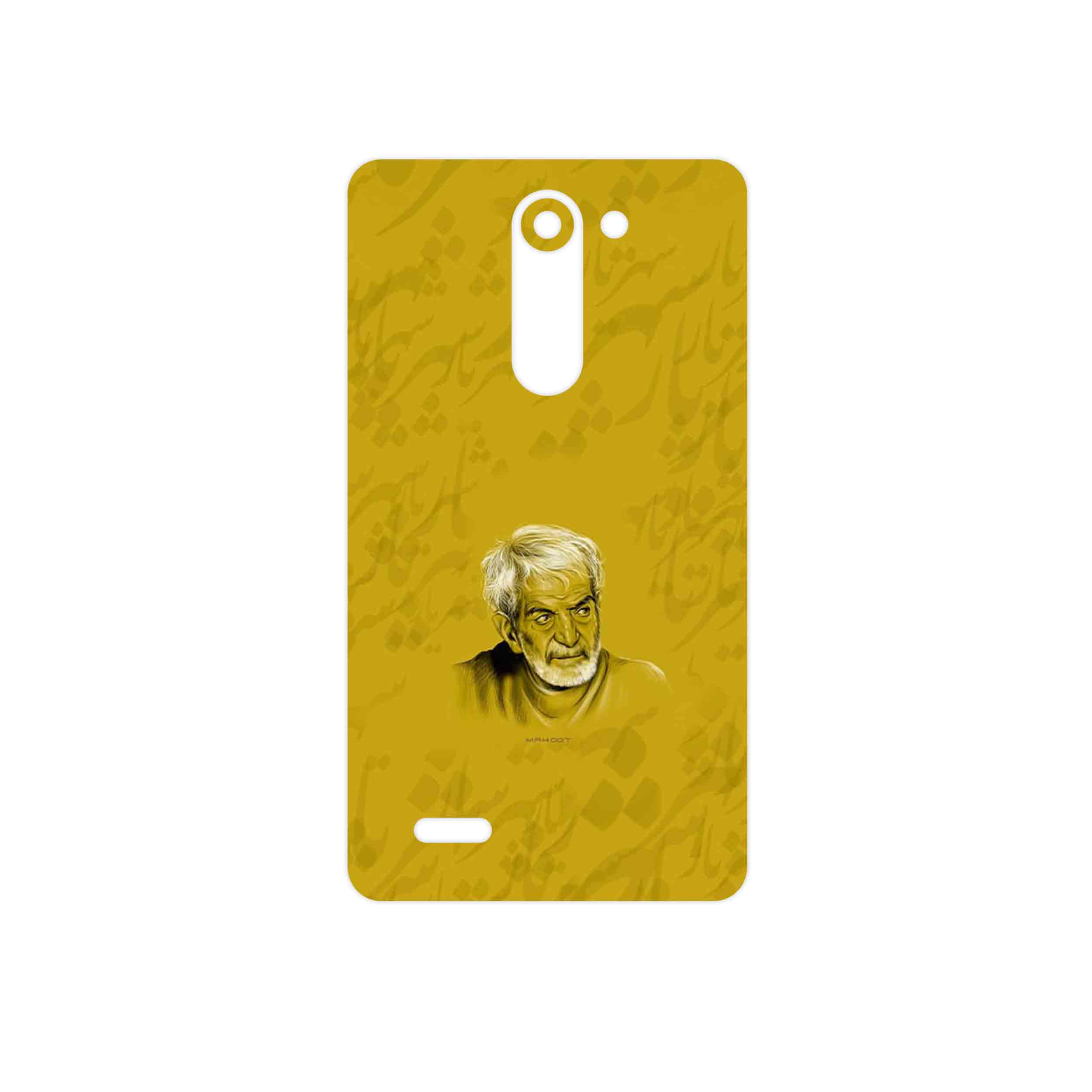 برچسب پوششی ماهوت مدل MohammadHossein Shahriar مناسب برای گوشی موبایل ال جی L Bello