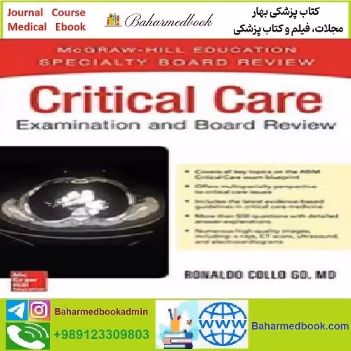 Critical Care Examination and Board Review TRUE PDF price 1€ - کتاب پزشکی بهار