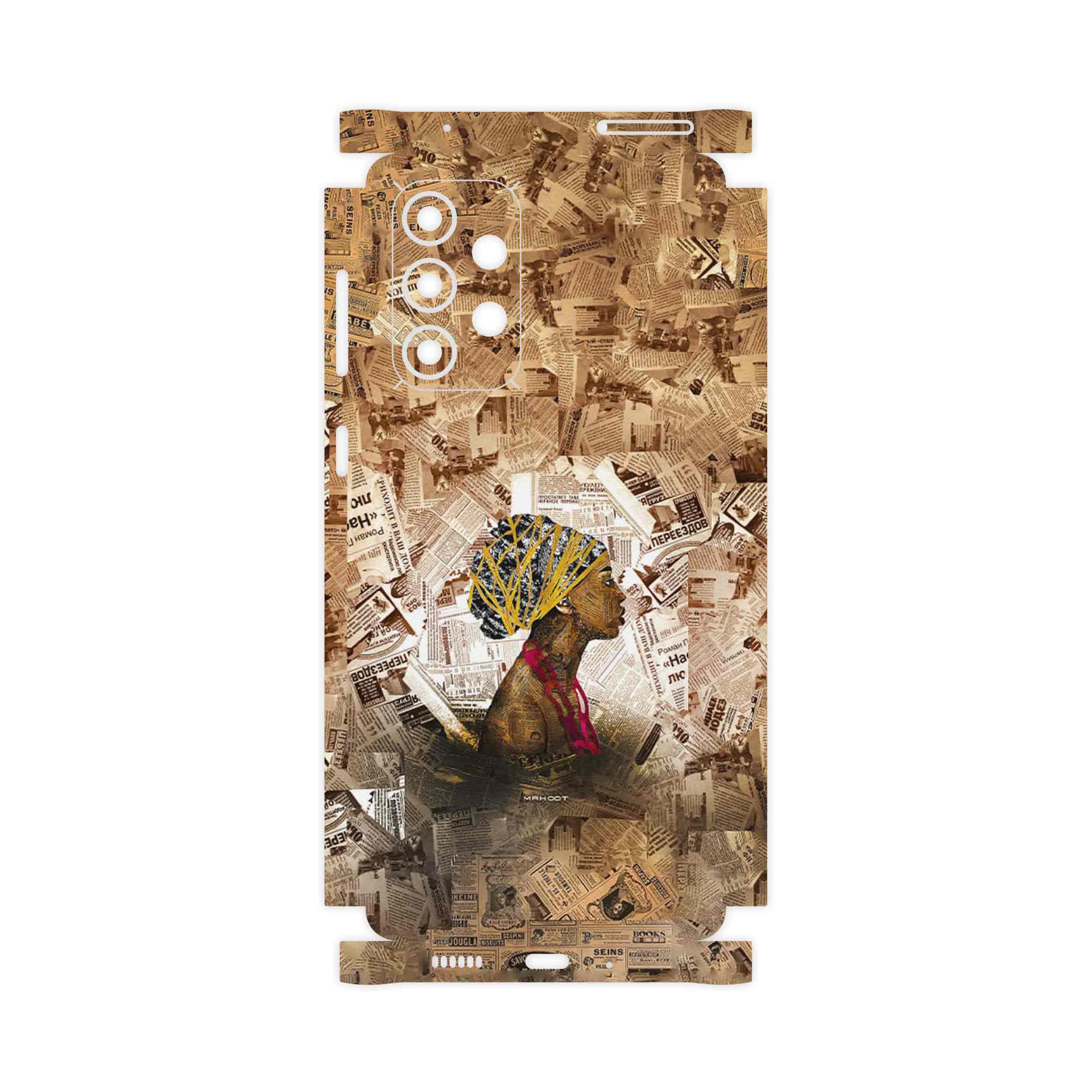 برچسب پوششی ماهوت مدل Collage of African Women-FullSkin مناسب برای گوشی موبایل سامسونگ Galaxy A33 5G