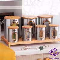 پاسماوري ارتيستون 8پارچه استيل درب بامبو 8646