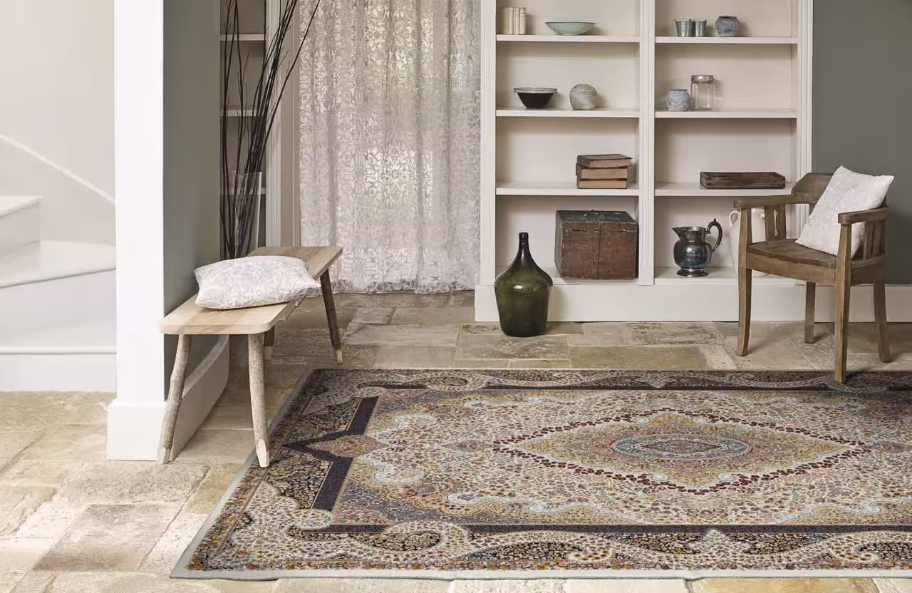 روفرشی کشدار ضد اب مخمل شانل ابریشم کد 53P سایز 18 متری