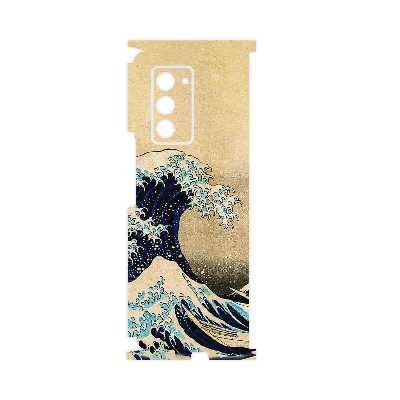 برچسب پوششی ماهوت مدل The Great Wave off Kanagawa of Hokusai-FullSkin مناسب برای گوشی موبایل سامسونگ Galaxy Z FOLD 2
