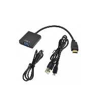 تبدیل HDMI به VGA ونتولینک ( با کابل صدا و برق )