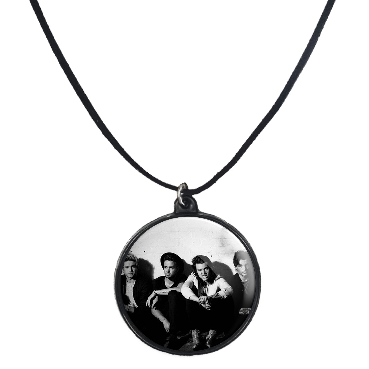 گردنبند پرمانه طرح One Direction کد pmb.13506 مدل دو طرفه