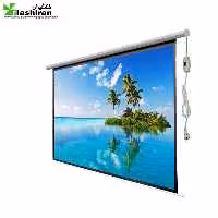 پرده نمایش برقی پروژکتور اسکوپ سایز 3 در 3 متر