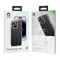 قاب شفاف برند Green Lion مدل Crystal Clear Case مناسب برای Apple iPhone 15 Pro