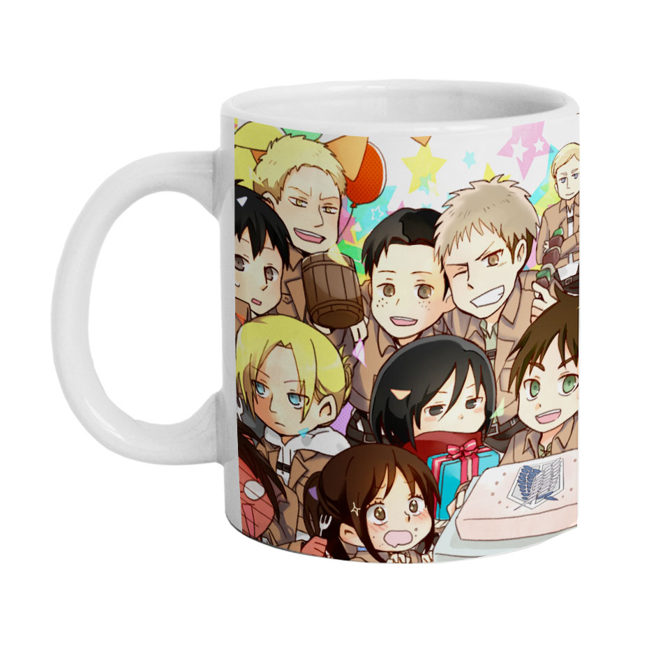 ماگ دارلی طرح اتک آن تایتان مدل MG1186