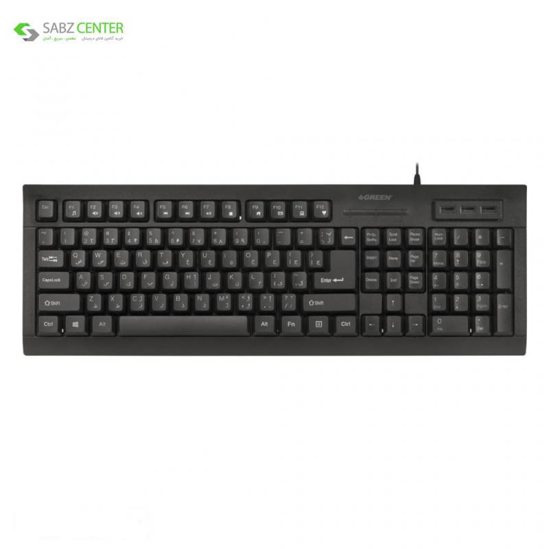کیبورد گرین مدل GK402 باحروف فارسی