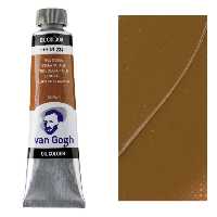 رنگ روغن ون گوگ RAW SIENNA حجم 40 میل کد 234 سری 1