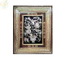 تابلو خاتم کاری و قلمزنی روی مس ترنج