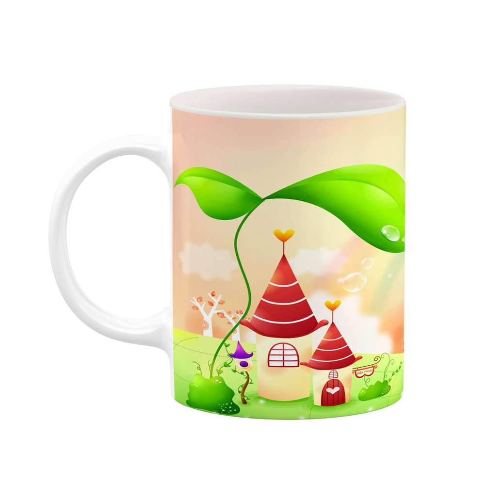 ماگ کاکتی طرح دنیای فانتزی مدل mgh18604