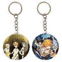 جاکلیدی خندالو مدل ری و اما و نورمن انیمه ناکجاآباد موعود کد 1273412725 مجموعه 2 عددی