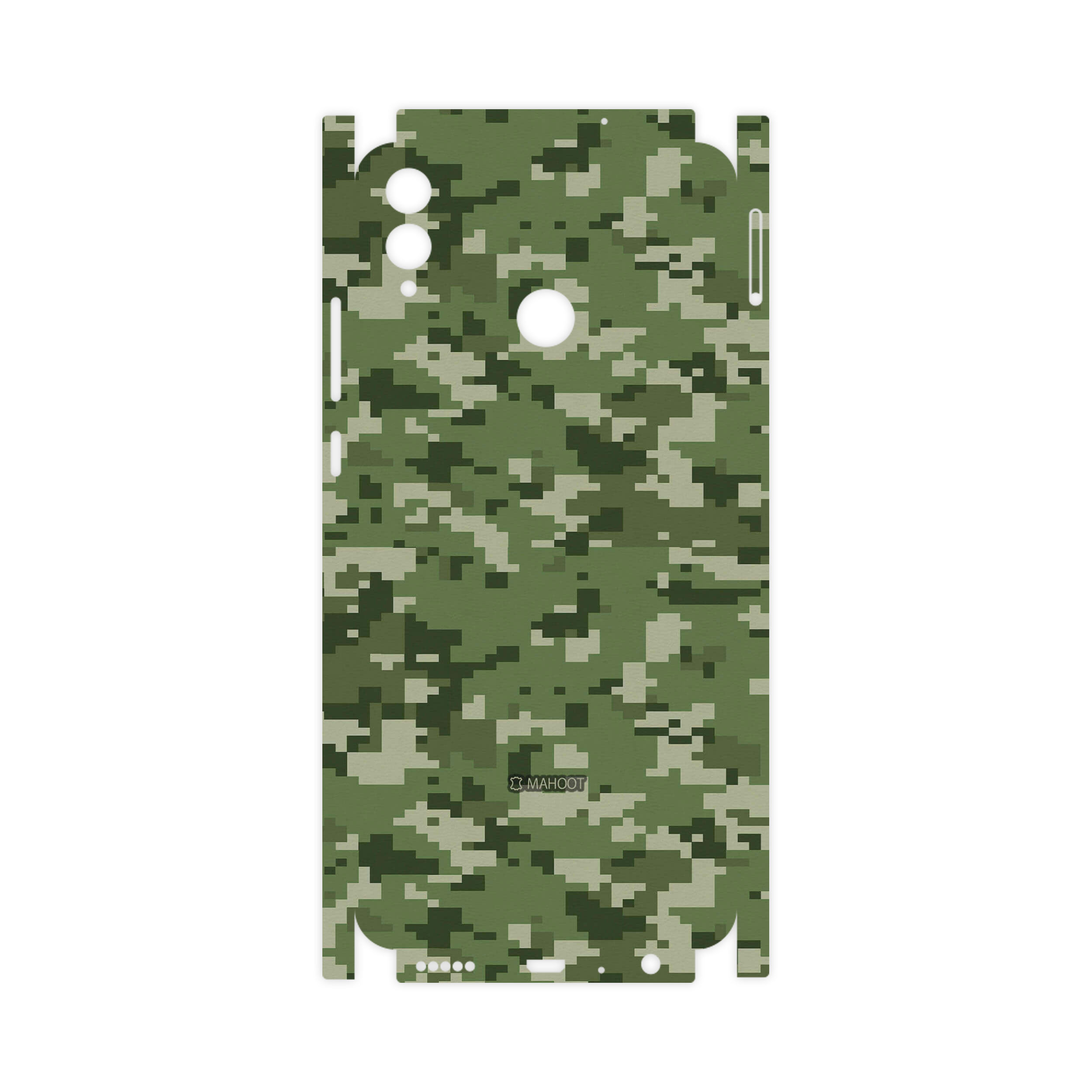 برچسب پوششی ماهوت مدل Army-Green-Pixel-FullSkin مناسب برای گوشی موبایل آنر 8X