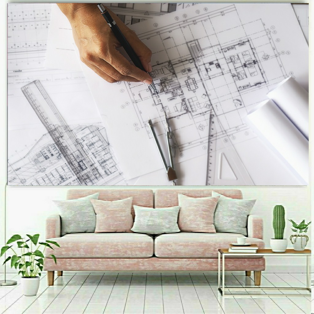 تابلو بوم طرح مهندسی ساختمان مدل SDB2805