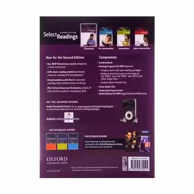 کتاب Select Readings Elementary 2ed اثر Linda Lee انتشارات آکسفورد 