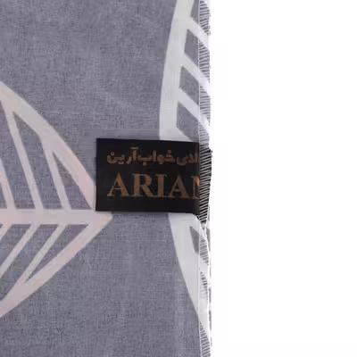 ملحفه آرین مدل کشدار کد Barg1 یک نفره سایز 120x200 سانتی متر