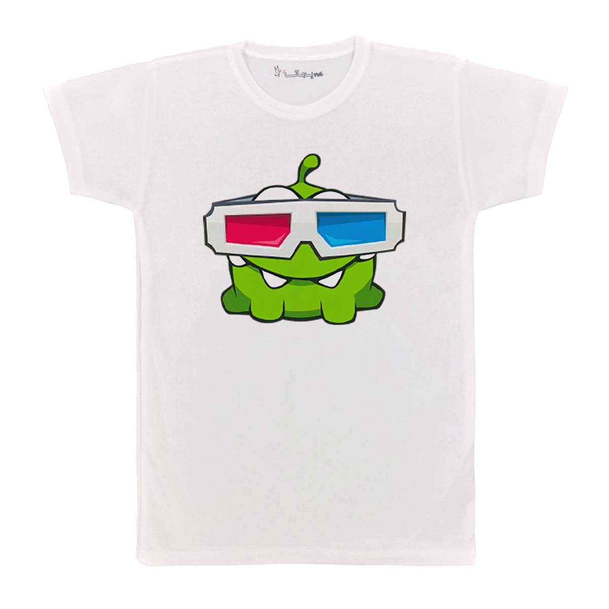 تی شرت بچگانه پرمانه طرح om nom کد pmt.2682