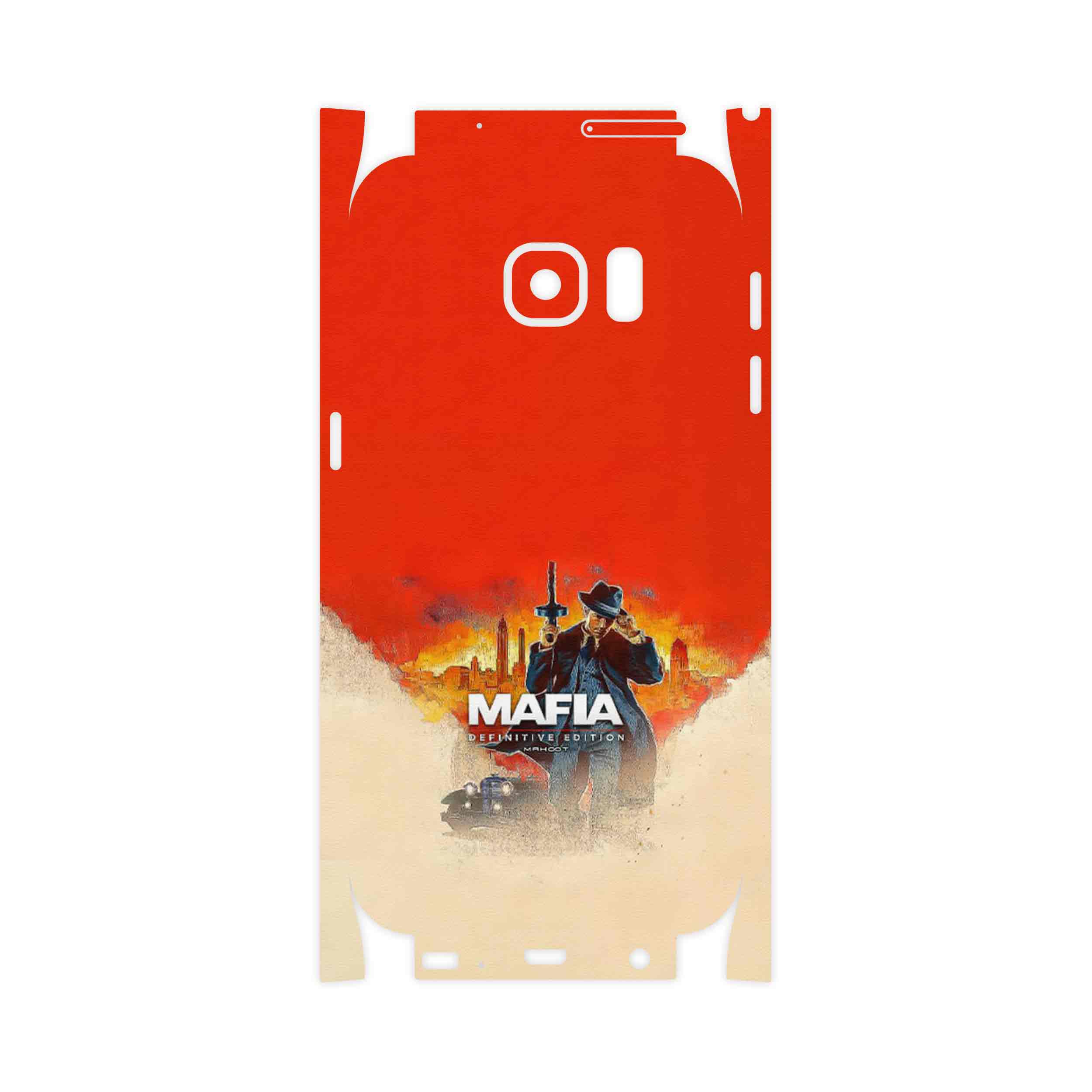 برچسب پوششی ماهوت مدل MAFIA Game Series-FullSkin مناسب برای گوشی موبایل سامسونگ Galaxy S7