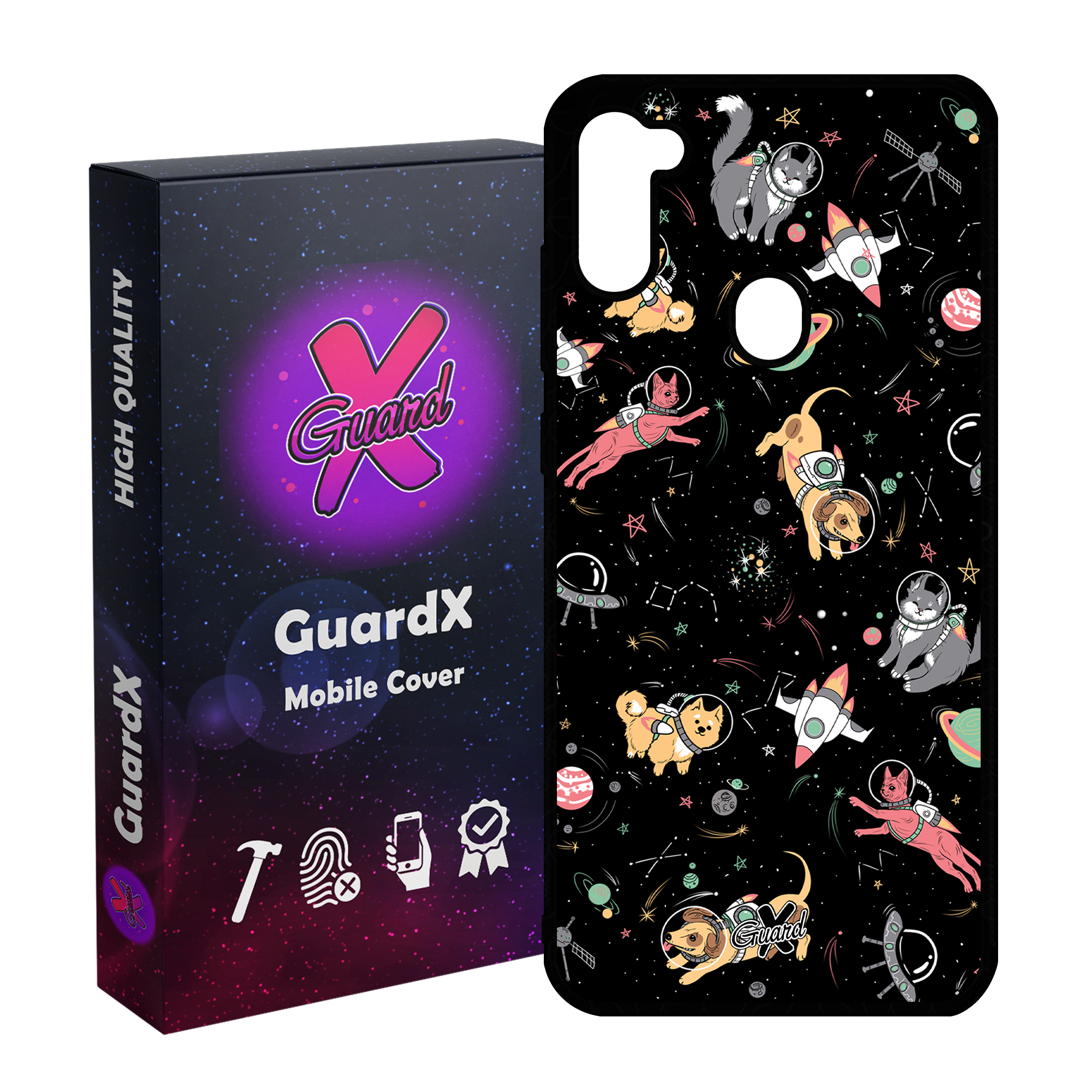 کاور گارد ایکس طرح Pet مدل Glass10157 مناسب برای گوشی موبایل سامسونگ Galaxy A11 / M11