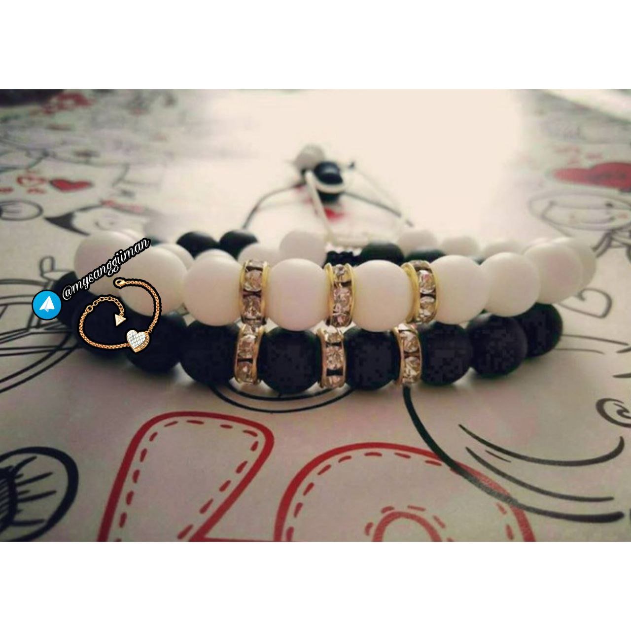 دستبند ست اسپرت و زیبا 