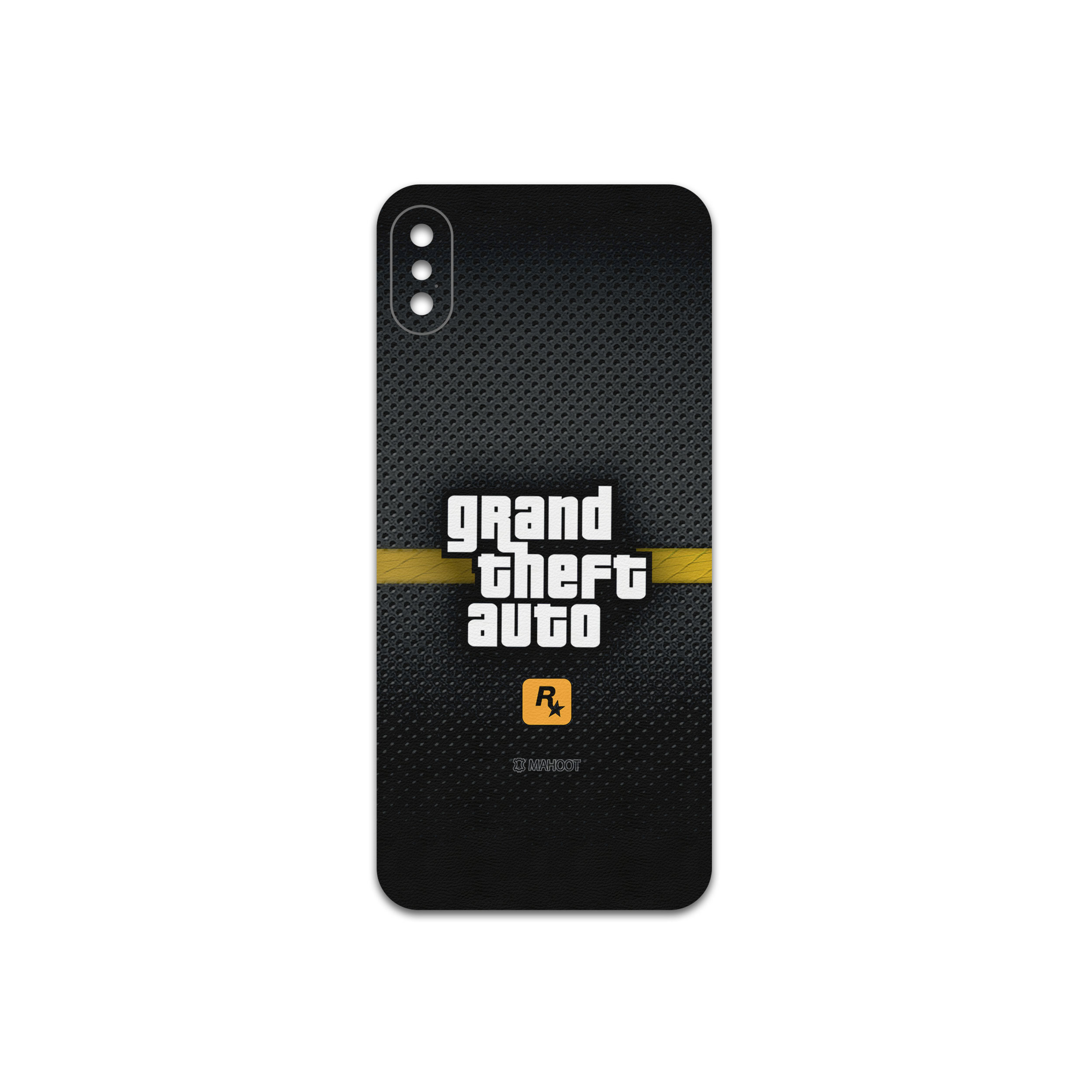 برچسب پوششی ماهوت مدل GTA-Game مناسب برای گوشی موبایل اپل iPhone X