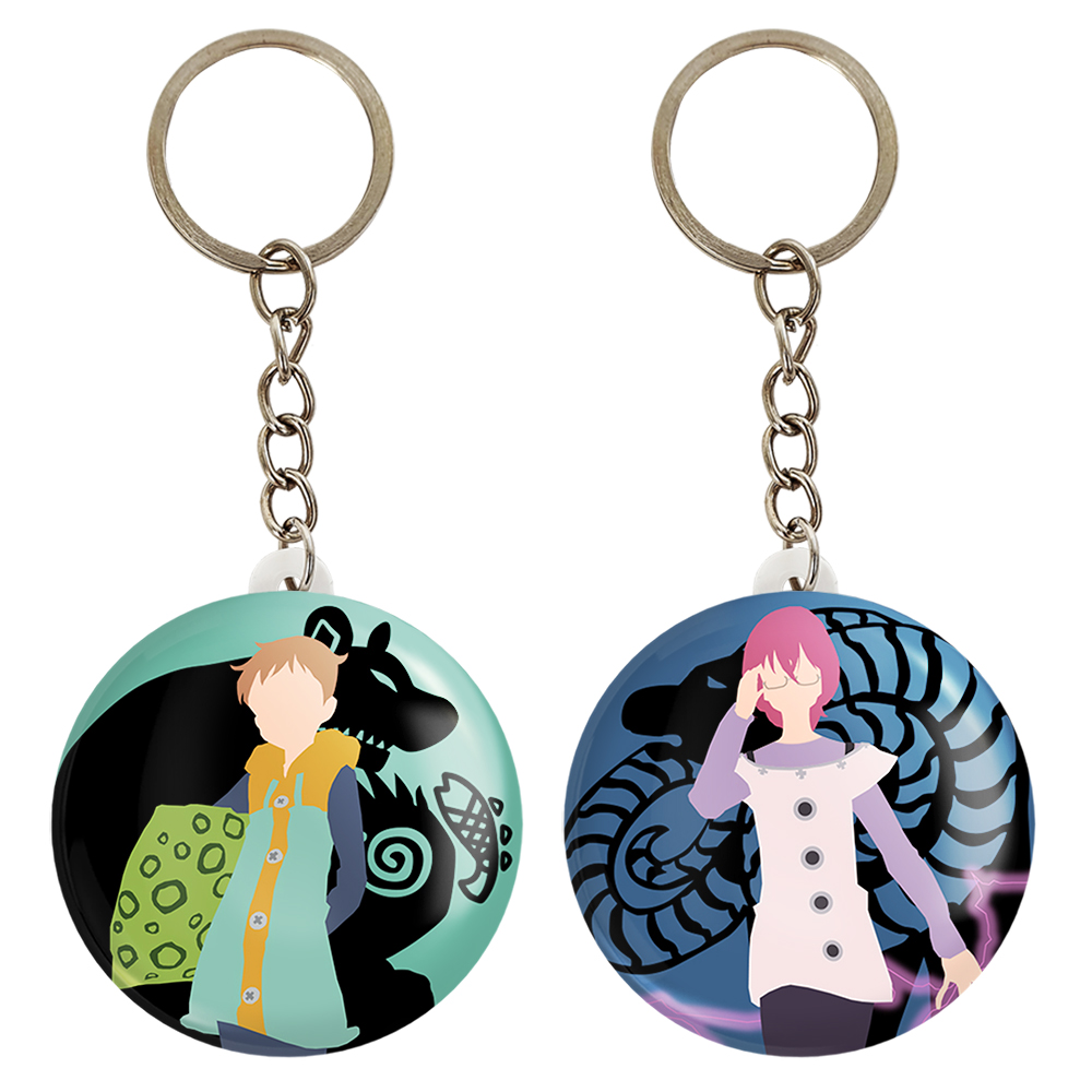 جاکلیدی خندالو مدل مرلین و کینگ انیمه کد 1758817595 مجموعه 2 عددی