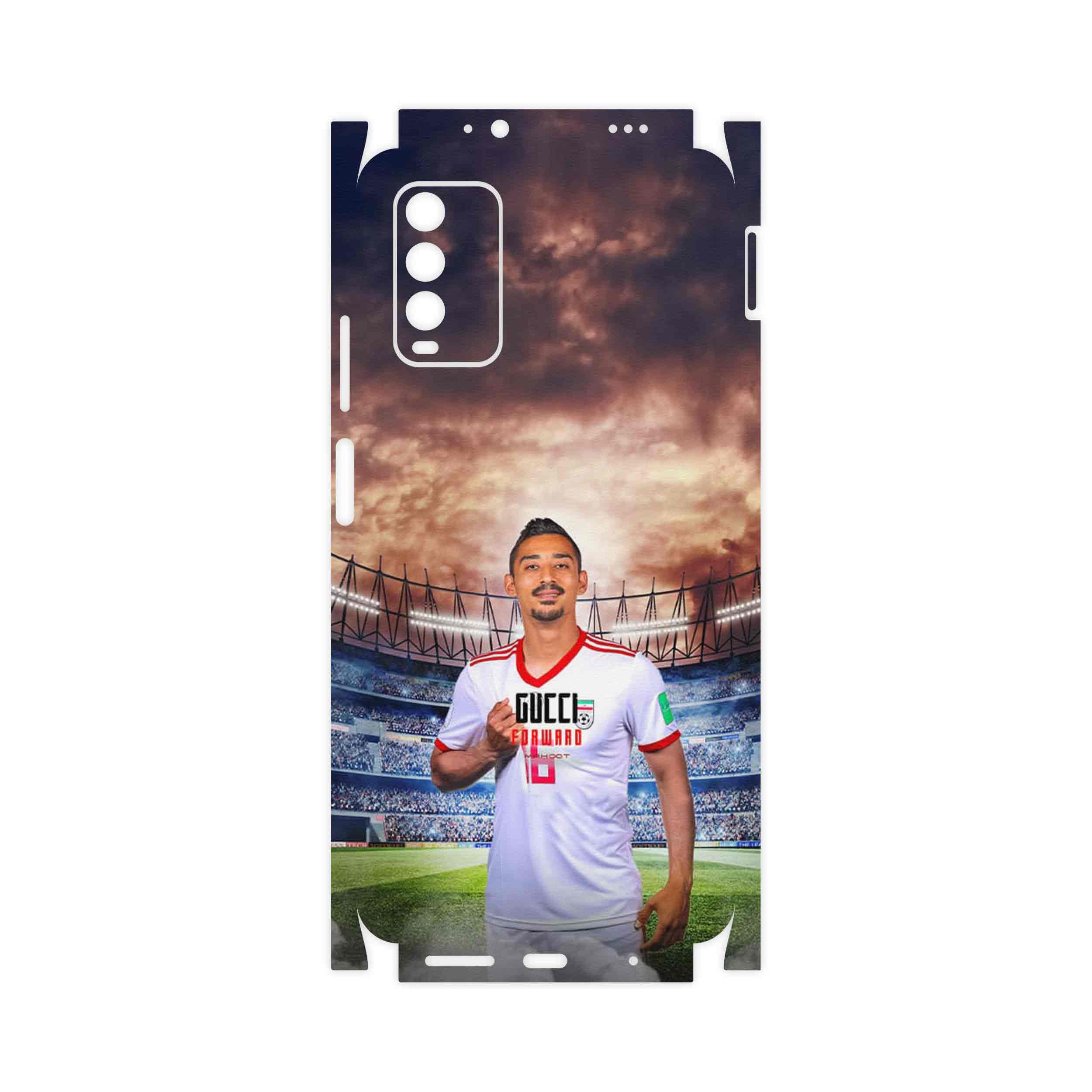 برچسب پوششی ماهوت مدل Reza Ghoochannejhad-FullSkin مناسب برای گوشی موبایل شیائومی Redmi Note 9 4G