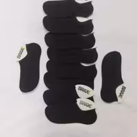 جوراب کالج مشکی در تک رنگ مشکی با بهترین جنس و کیفیت مارک BRAX