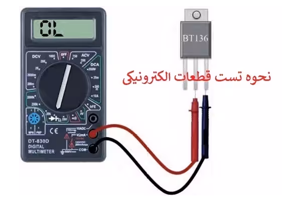 آموزش نحوه تست قطعات الکترونیکی PDF - کتابخانه مجازی واتیکان