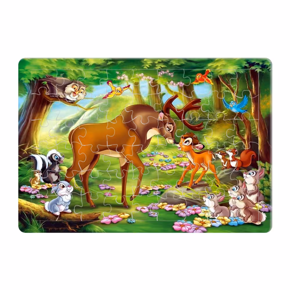 پازل 54 تکه طرح Bambi مدل P0165