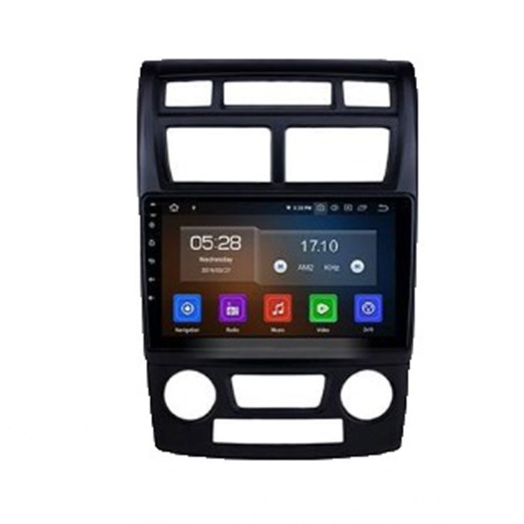 مانیتور اندروید خودرو اسپورتیج 2009 ناکامیچی مدل NAM5510 اورجینال سیم کارت خور