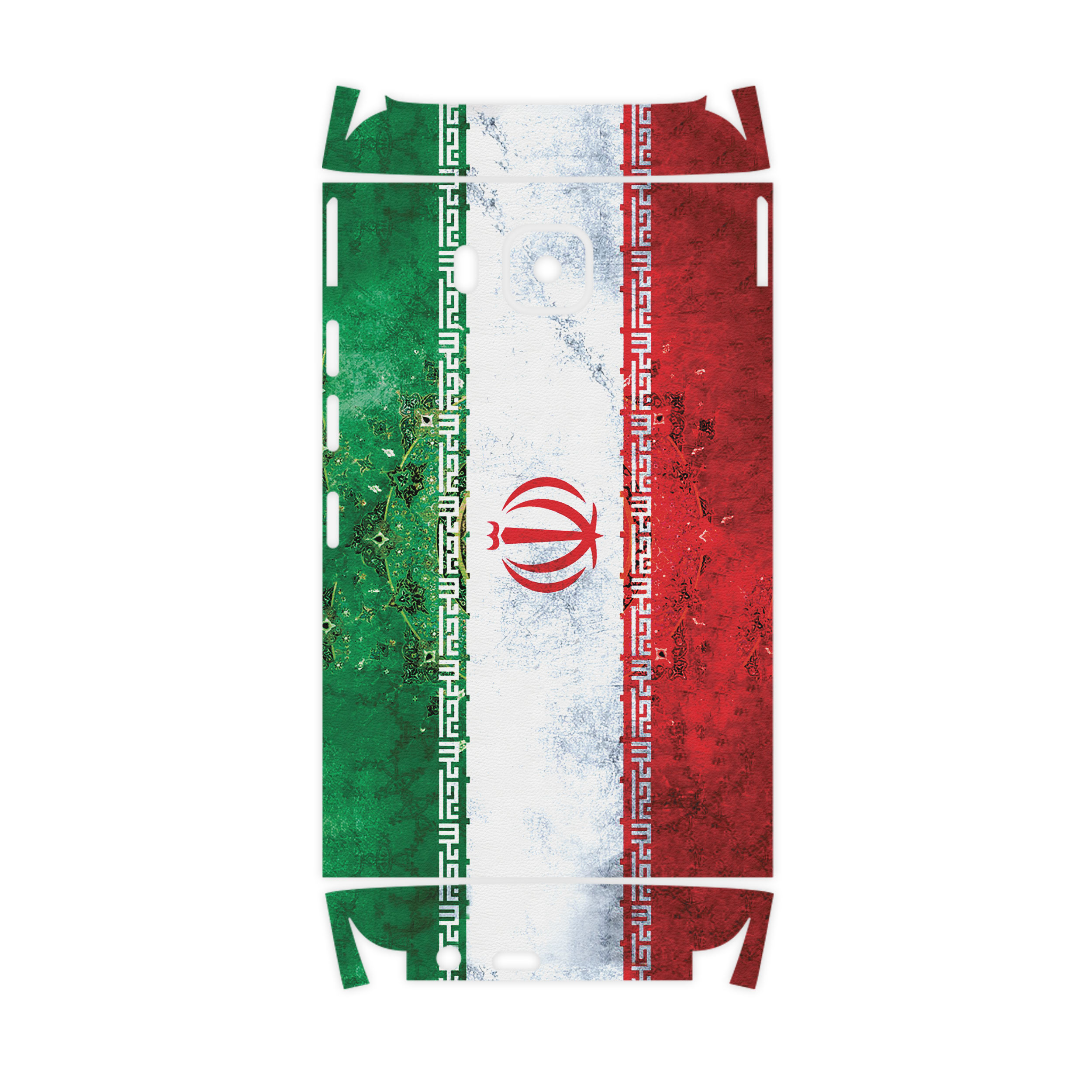 برچسب پوششی ماهوت مدل IRAN-Flag-FullSkin مناسب برای گوشی موبایل اچ تی سی One M9