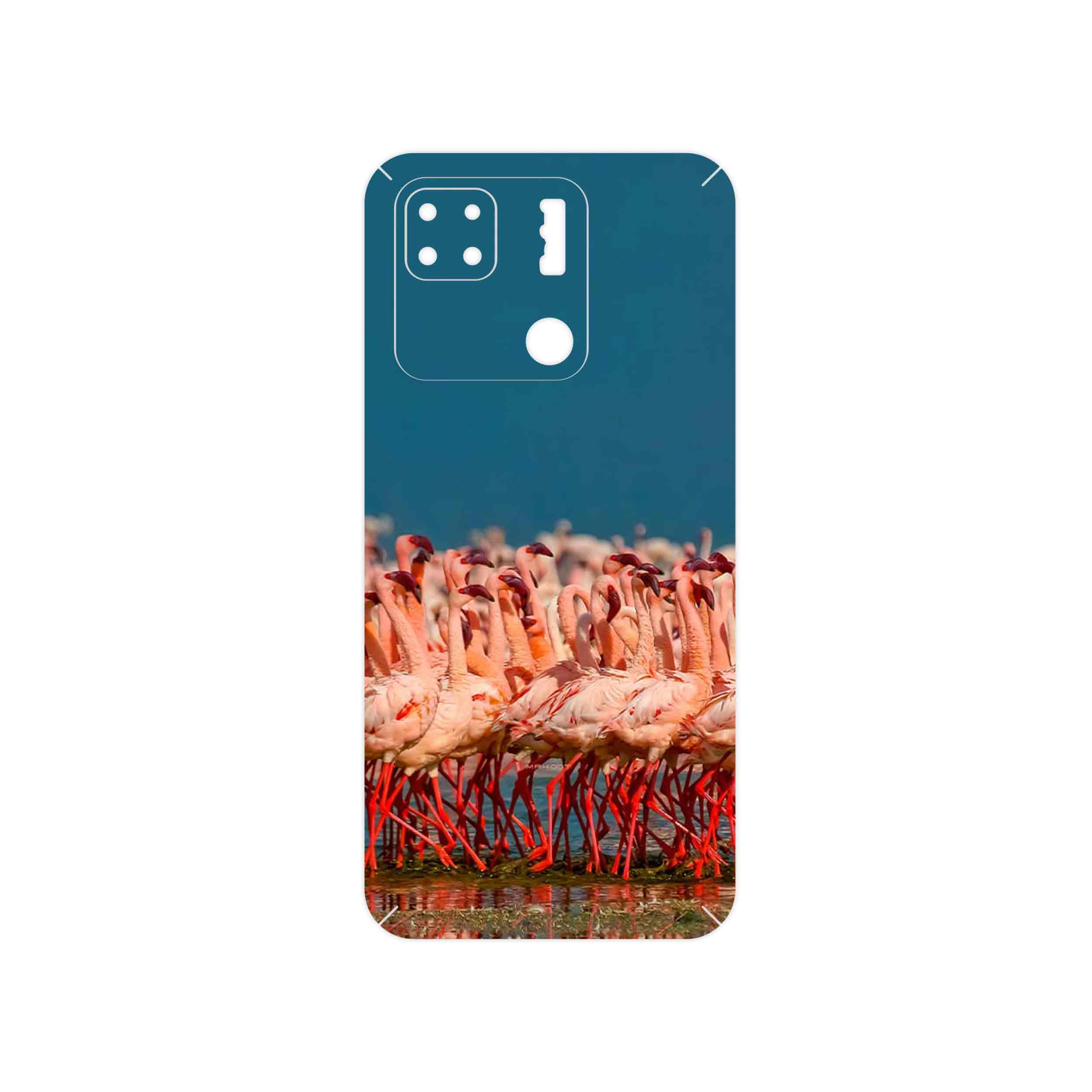 برچسب پوششی ماهوت مدل Flamingo مناسب برای گوشی موبایل شیائومی Redmi 10A