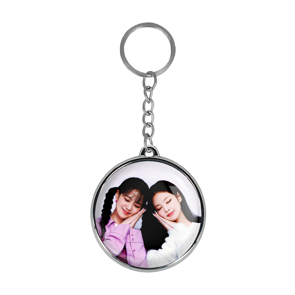 جاکلیدی خندالو مدل جنی و جیسو گروه بلک پینک BLACKPINK طرح دوطرفه کد 1673516737