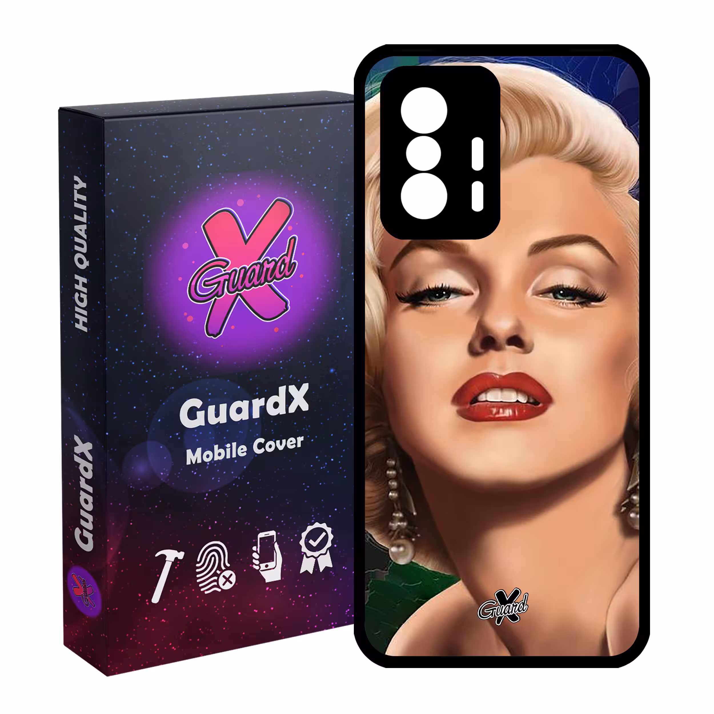 کاور گارد ایکس طرح Marilyn Monroe مدل Glass10300 مناسب برای گوشی موبایل شیائومی 11T Pro / 11T