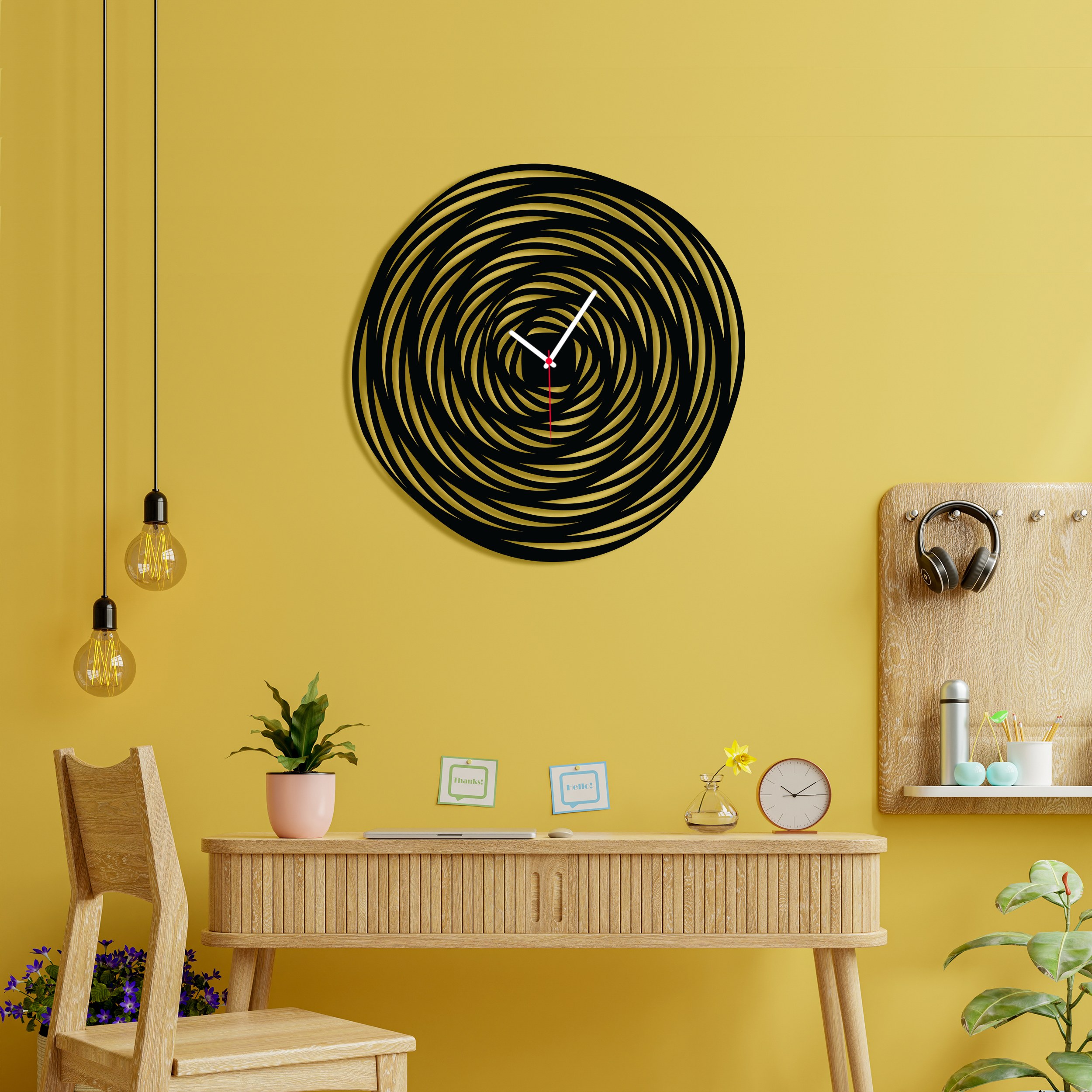 ساعت دیواری ماهوت کد 025