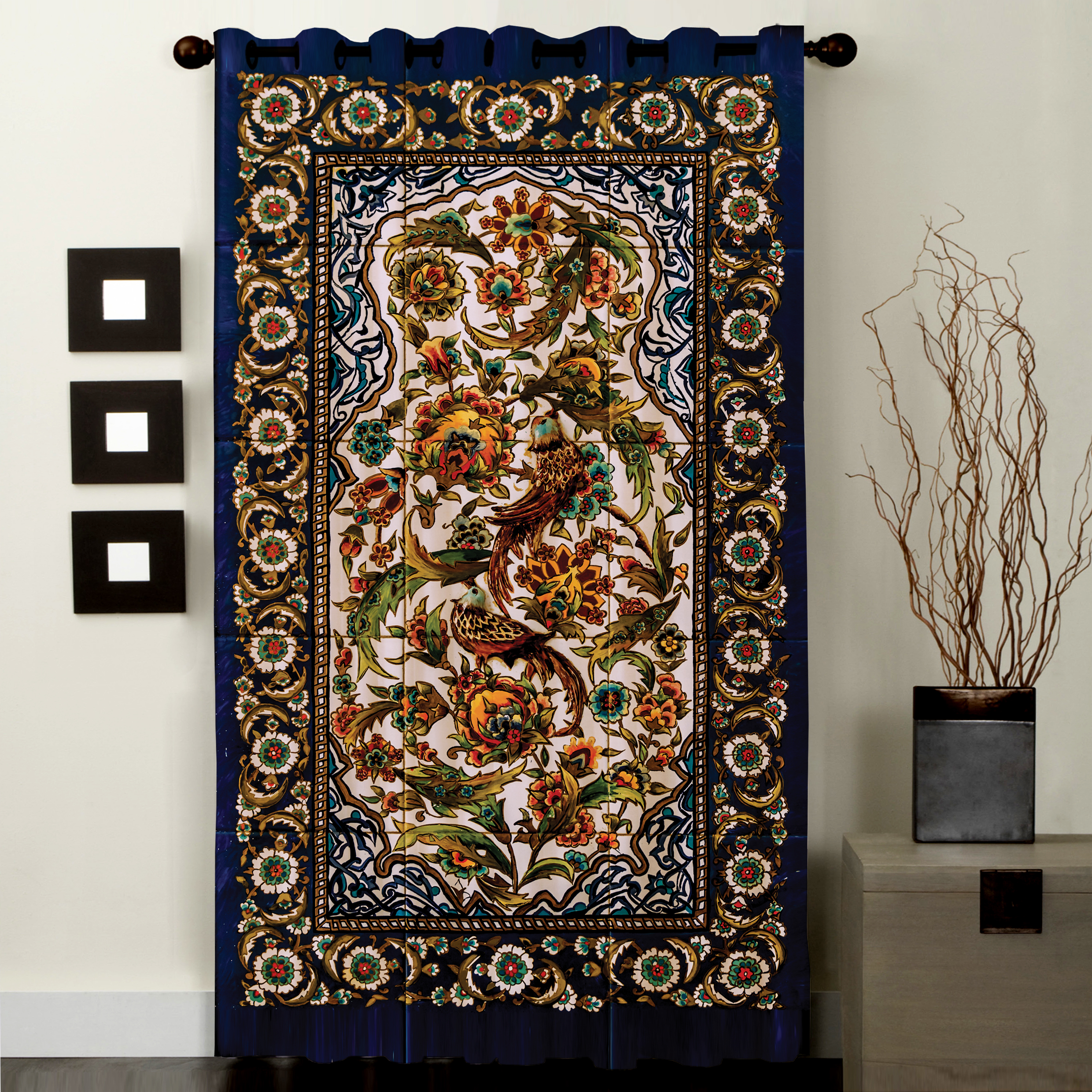 پرده مدل C5-50019 ارتفاع 270x140 سانتی‌متر