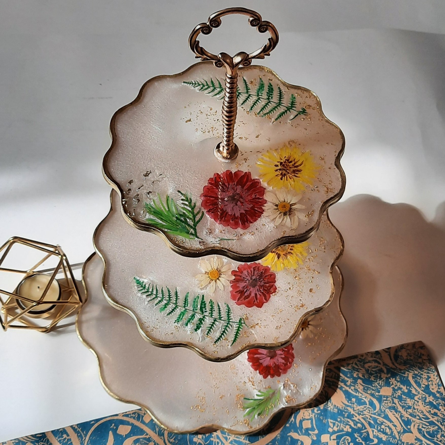 شیرینی خوری دوطبقه پذیرایی رزینی