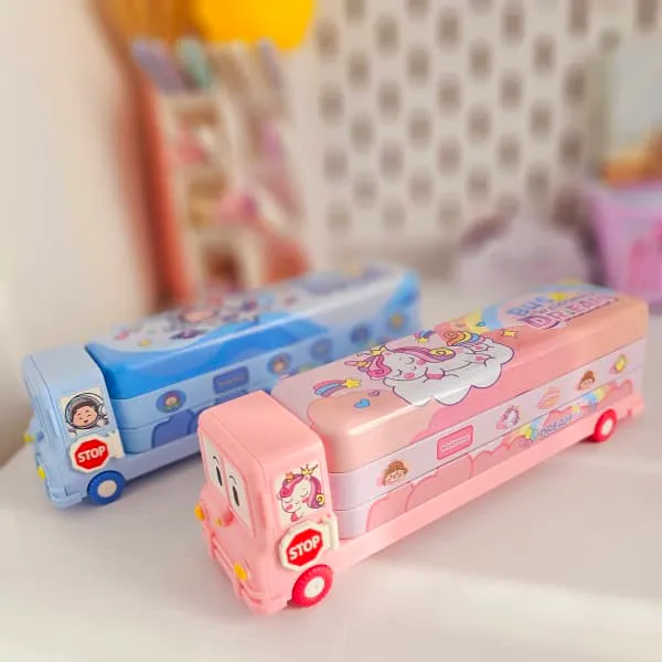 جامدادی فانتزی طرح اتوبوس