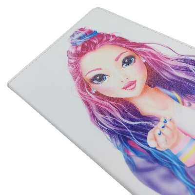 کیف کلاسوری طرح دختر فانتزی کد TB229 مناسب برای تبلت سامسونگ Galaxy Tab A7 Lite / T225