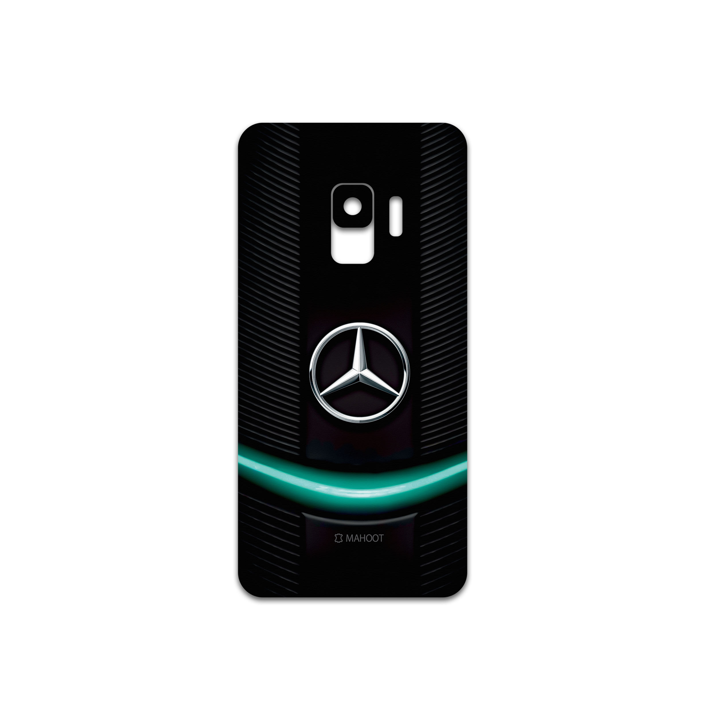 برچسب پوششی ماهوت مدل Mercedes-Benz مناسب برای گوشی موبایل سامسونگ Galaxy S9