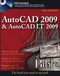 خرید و دانلود نسخه کامل کتاب AutoCAD 2009 &amp; AutoCAD LT 2009 Bible (Bible (Wiley))